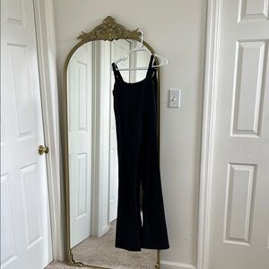 Aerie Black Boot Cut The Hugger Jumpsuit